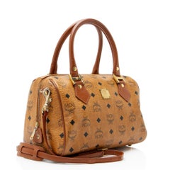 Borsa Boston piccola MCM Vintage Visetos