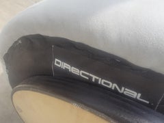 MCM Vladimir Kagan for Directional Nautilus Swivel Lounge Chairs - Pair