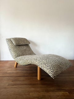 MCM Wave Chaise Attributed to Enricho Bartolini