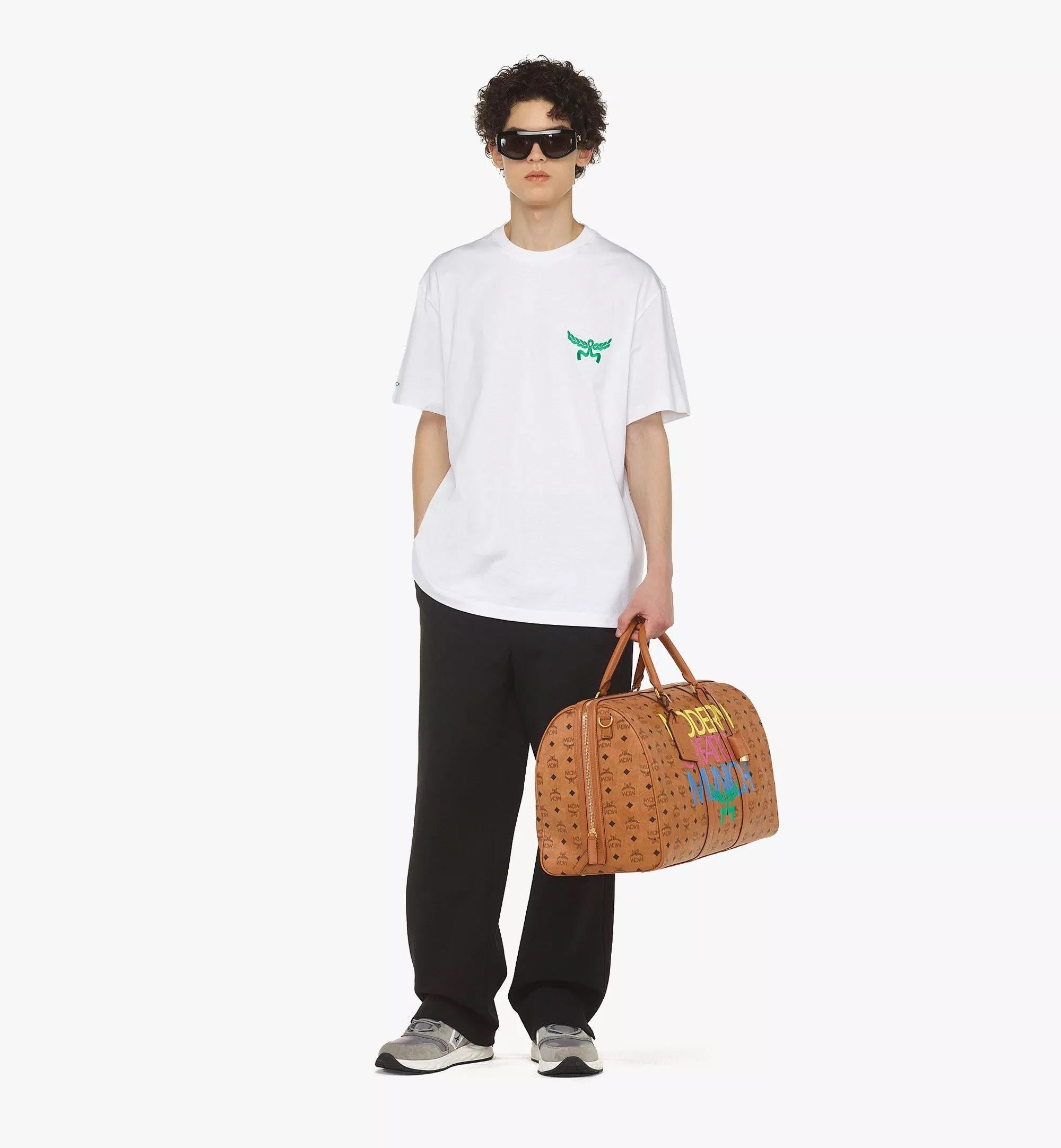 MCM X Honey Dijon Ottomar Weekender in Visetos 55.5cm / 21.7