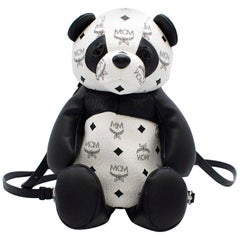 MCM Zoo Panda Black & White Backpack 