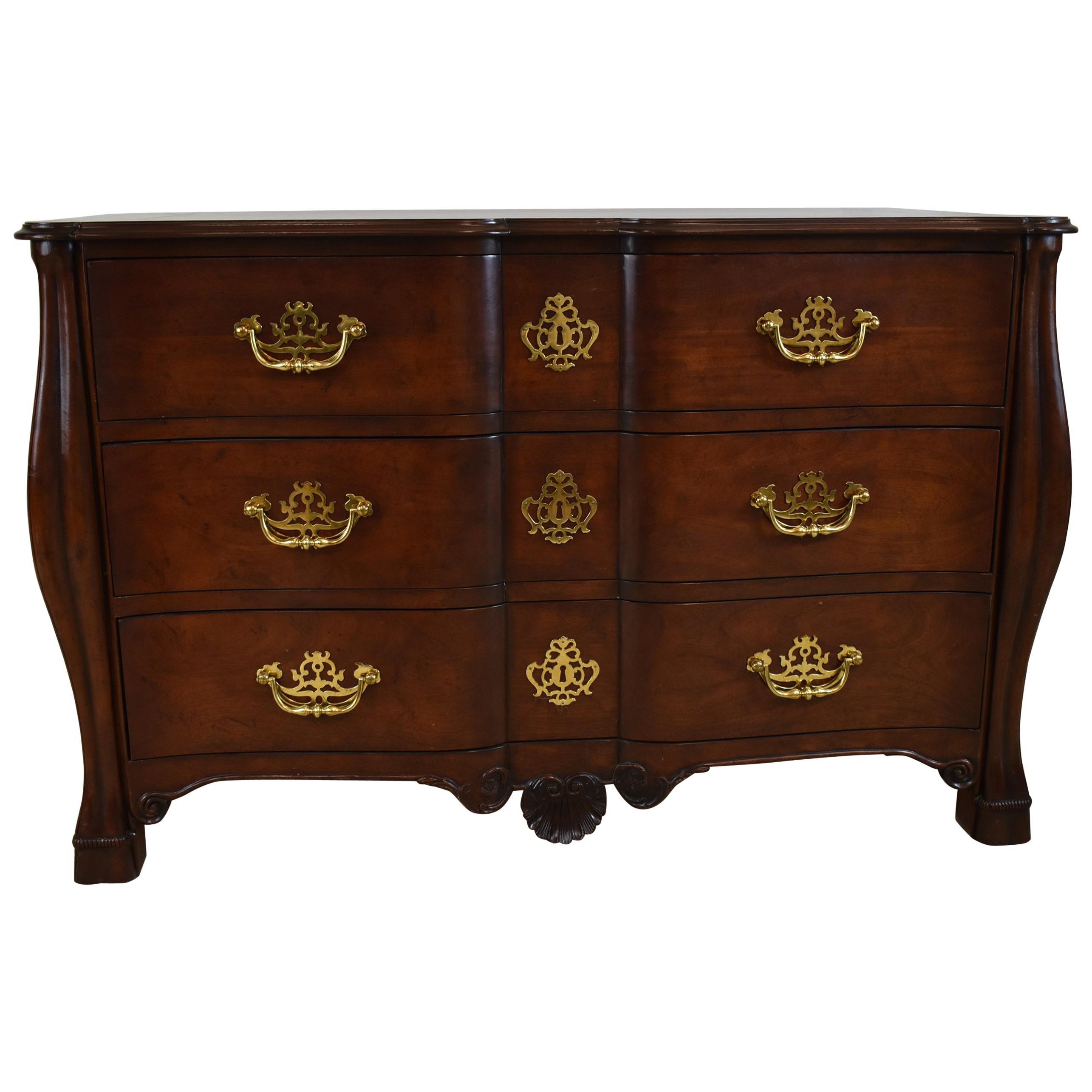 McMillen Collection Mahogany Chippendale Chest by Baker Furniture For Sale
