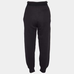 McQ by Alexander McQueen Black Cotton Jogger Pants L