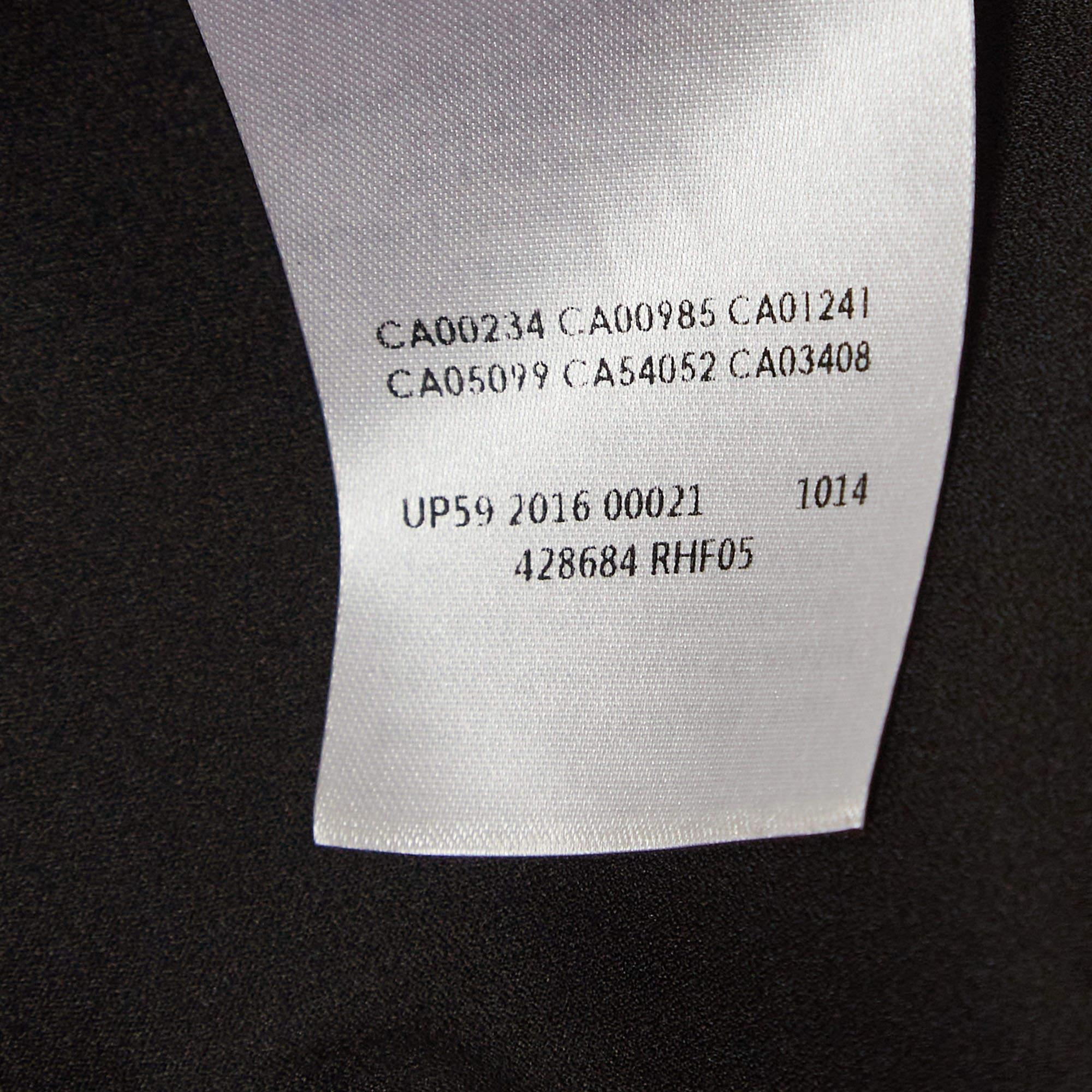 MCQ by Alexander McQueen Black Crepe V-Neck Sleeveless Top S 3