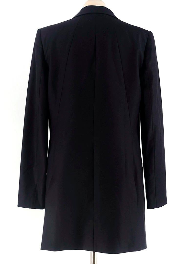 McQ by Alexander McQueen Black Tuxedo Blazer IT 38 / US 0-2 In Good Condition In London, GB