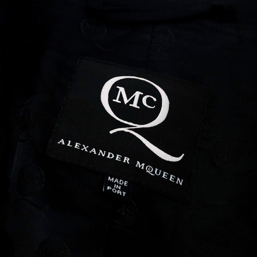 McQ by Alexander McQueen Black Tuxedo Blazer IT 38 / US 0-2 1