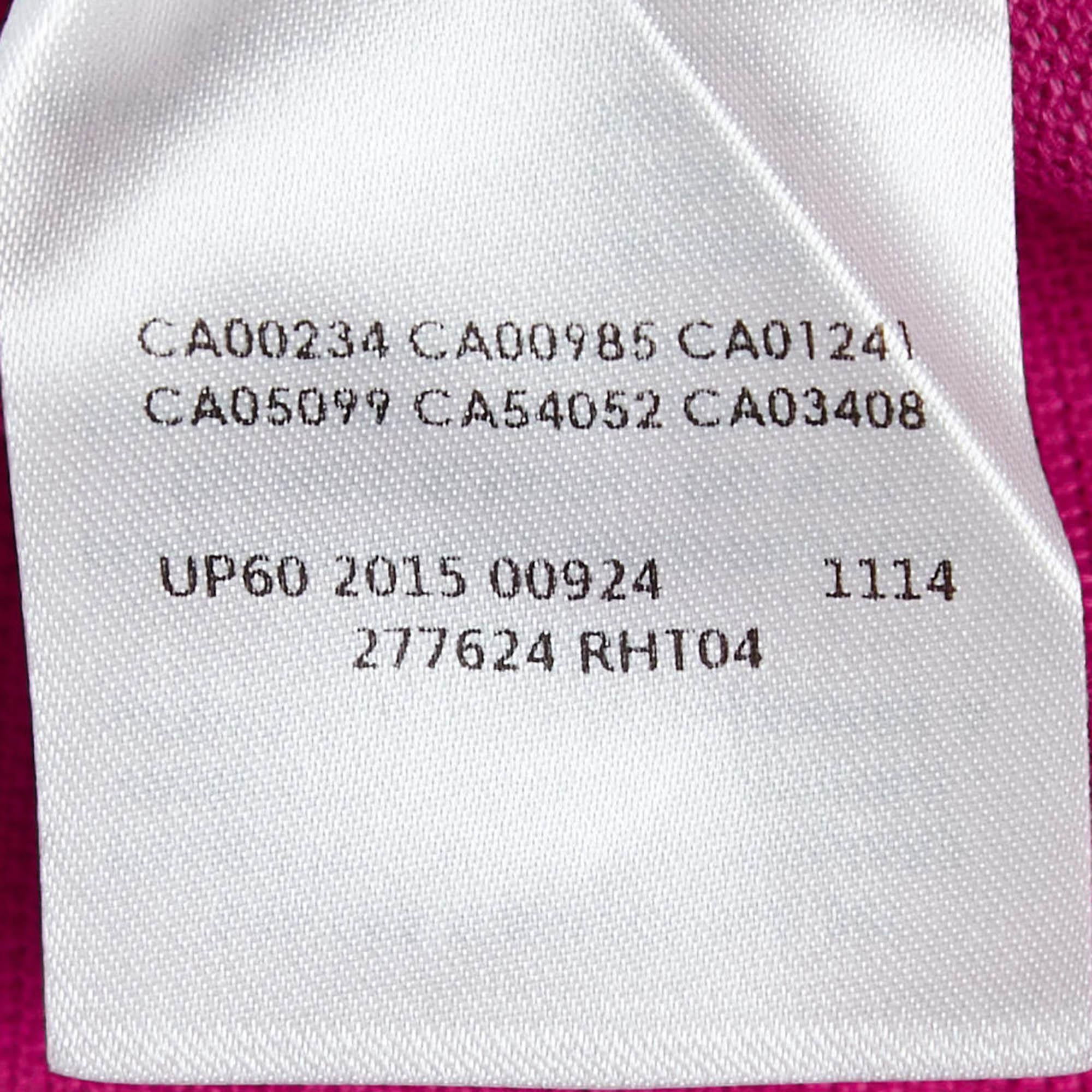 McQ by Alexander McQueen Pink Cotton Pique Polo T-Shirt L 3