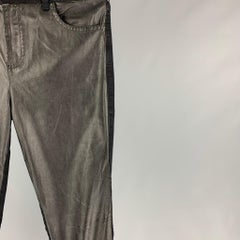 MCQ by ALEXANDER MCQUEEN Size 30 Black Mix Fabric Slim Jeans