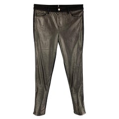 MCQ by ALEXANDER MCQUEEN Size 30 Black Mix Fabric Slim Jeans