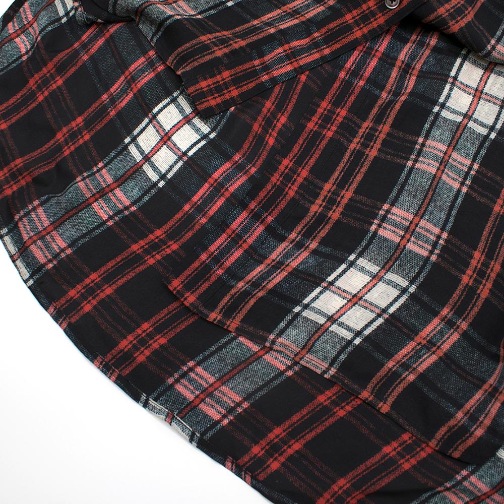 McQ Tartan Double Layer Shirtdress SIZE 38 (italy) 3