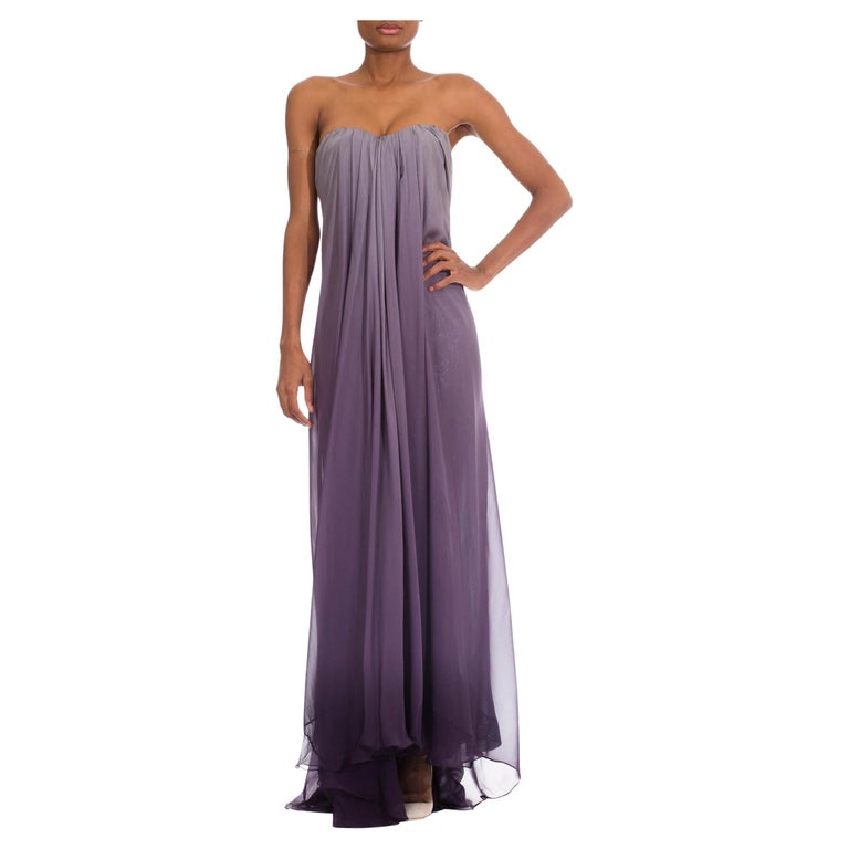 fitted lace wedding dress Fairy Purple Puff Sleeve Lavender Fairy Tulle Dress