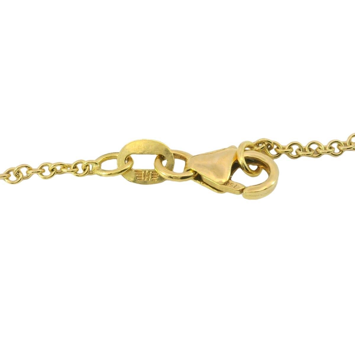 McTeigue Collana con ciondolo a forma di aquila in oro 18 carati e platino ~2ctw in vendita 3