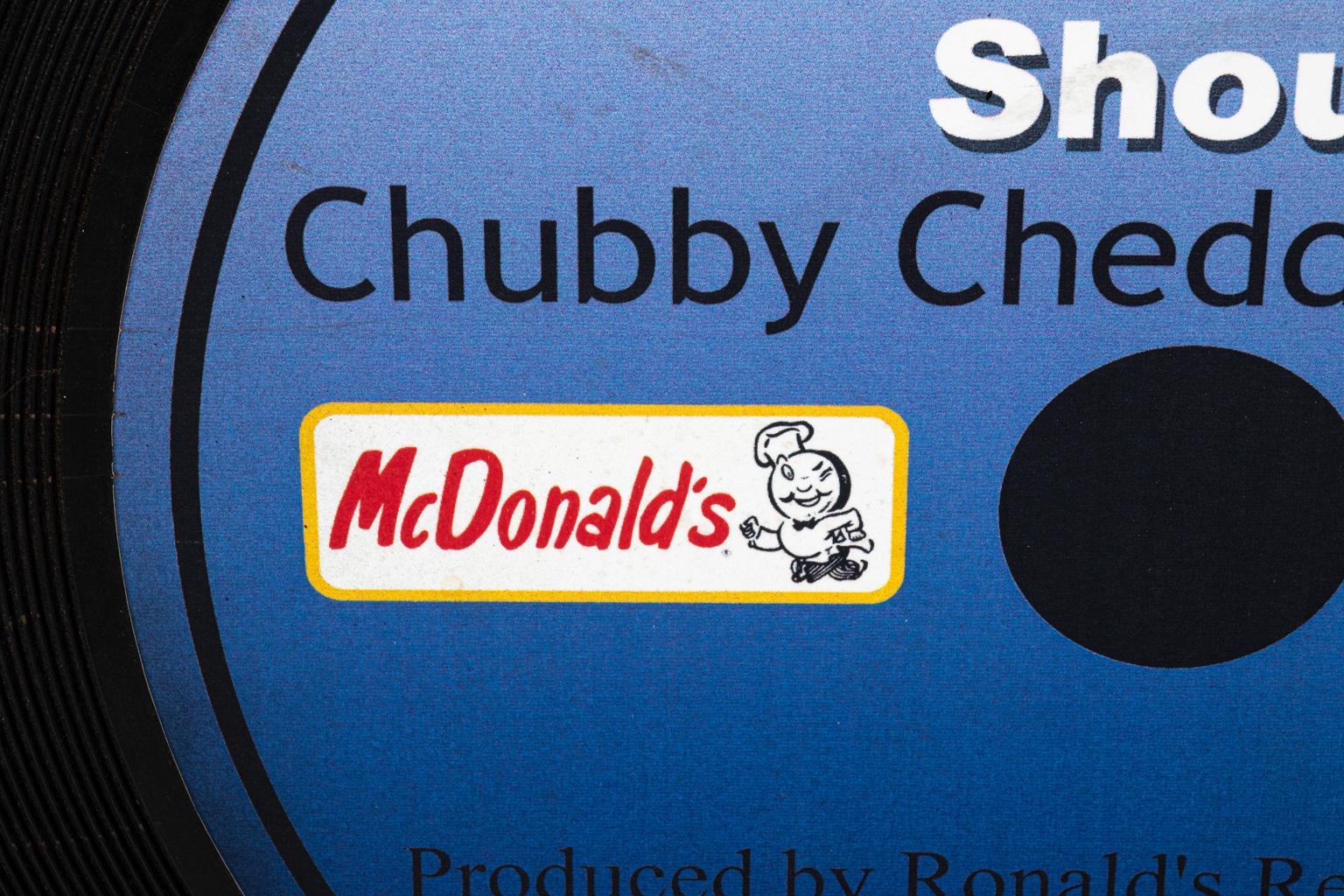 McTwist and Shout Chubby Cheddar Advertising Record In Good Condition For Sale In Stamford, CT