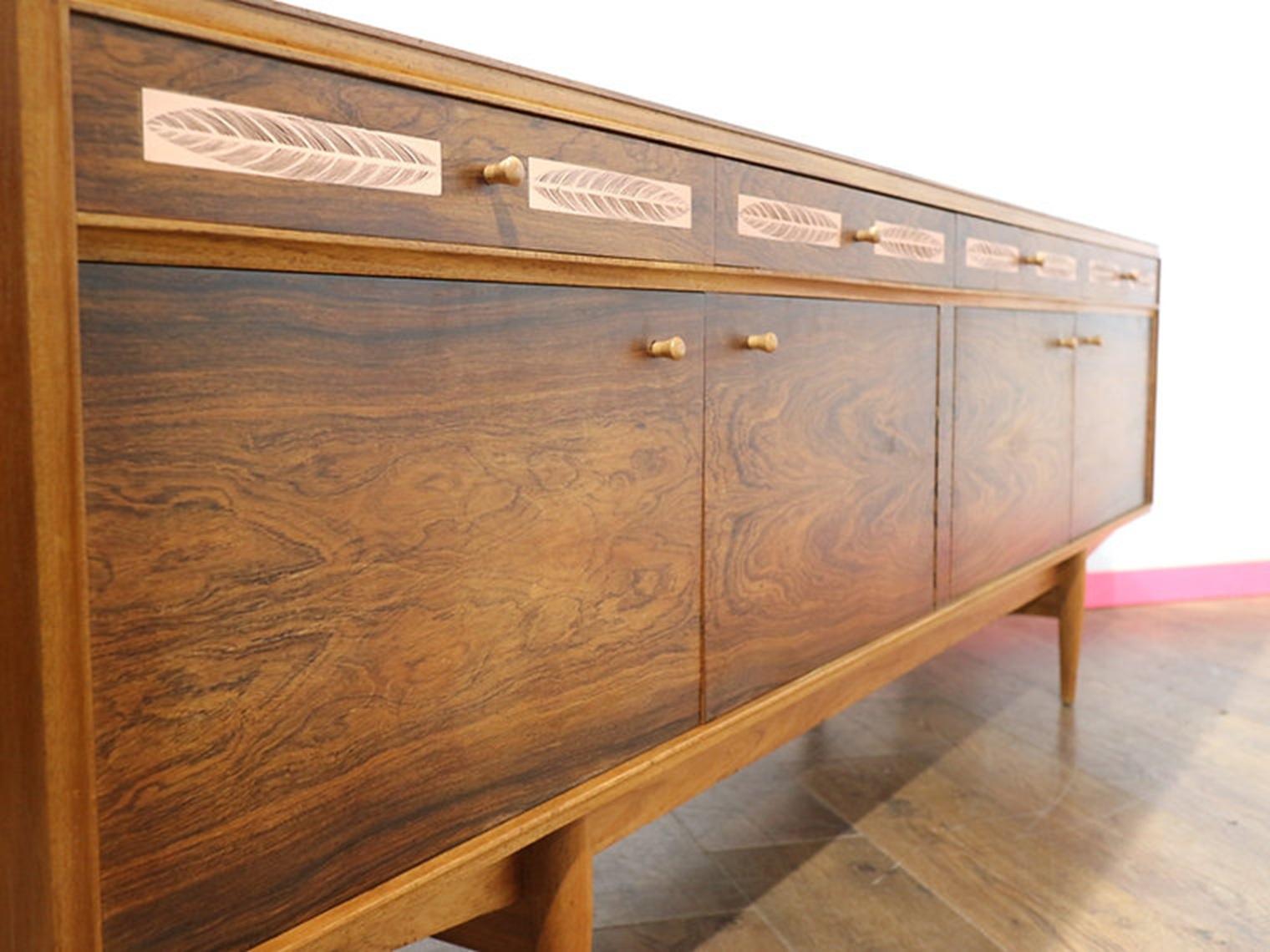 Mid-Century Modern Vintage Sideboard-Anrichte aus Palisanderholz von Robert Heritage (Moderne der Mitte des Jahrhunderts) im Angebot