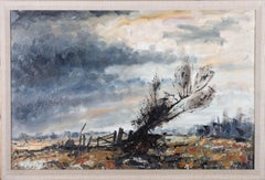 M.D. - 20th Century Oil, Stormy Landscape