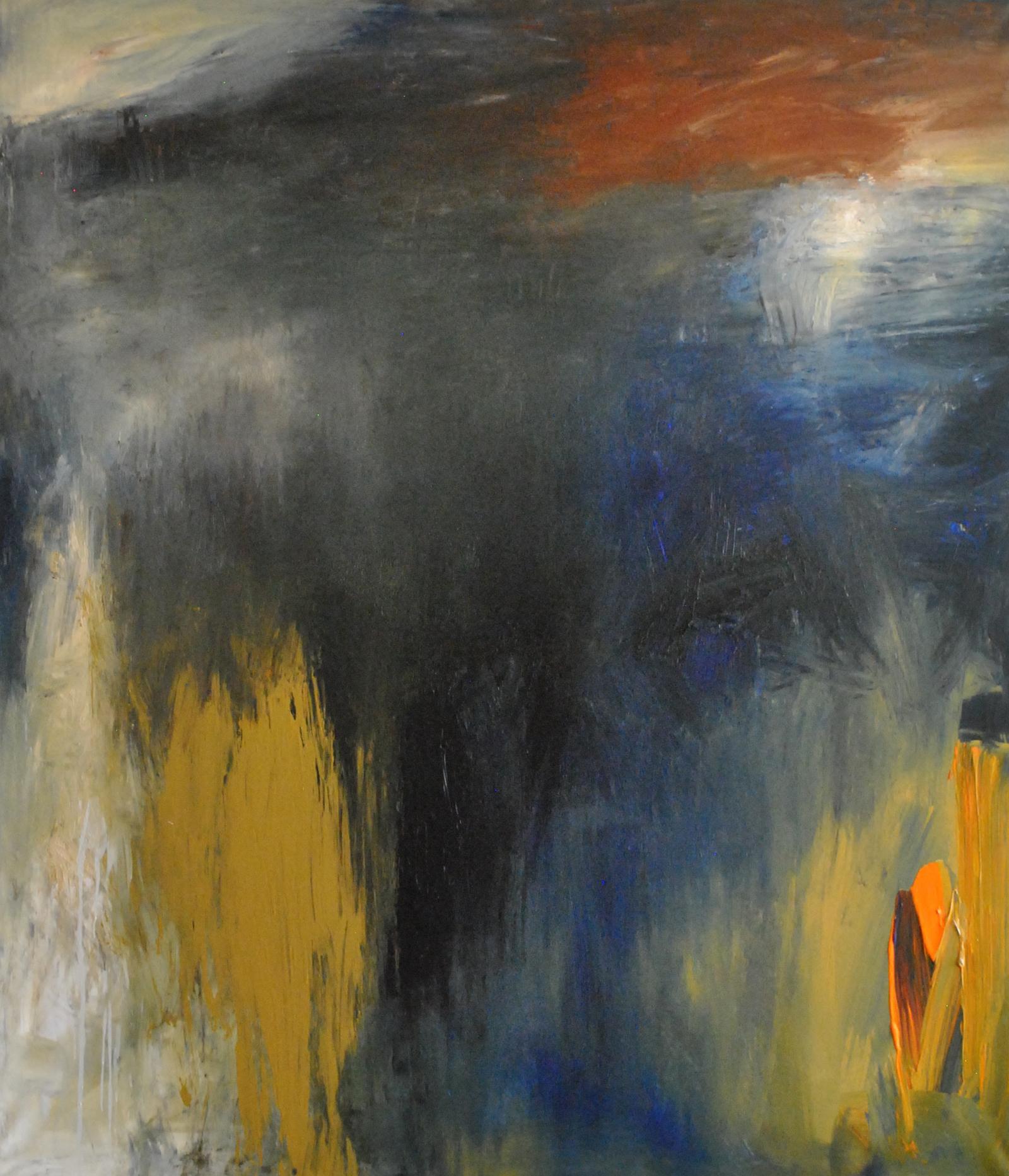 Md Tokon, A Hard Rain's A-Gonna Fall, Painting 2019