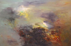Md Tokon - Oltre la valle, pittura 2014