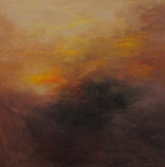 Md Tokon - Forest Sunset 3, Painting 2013