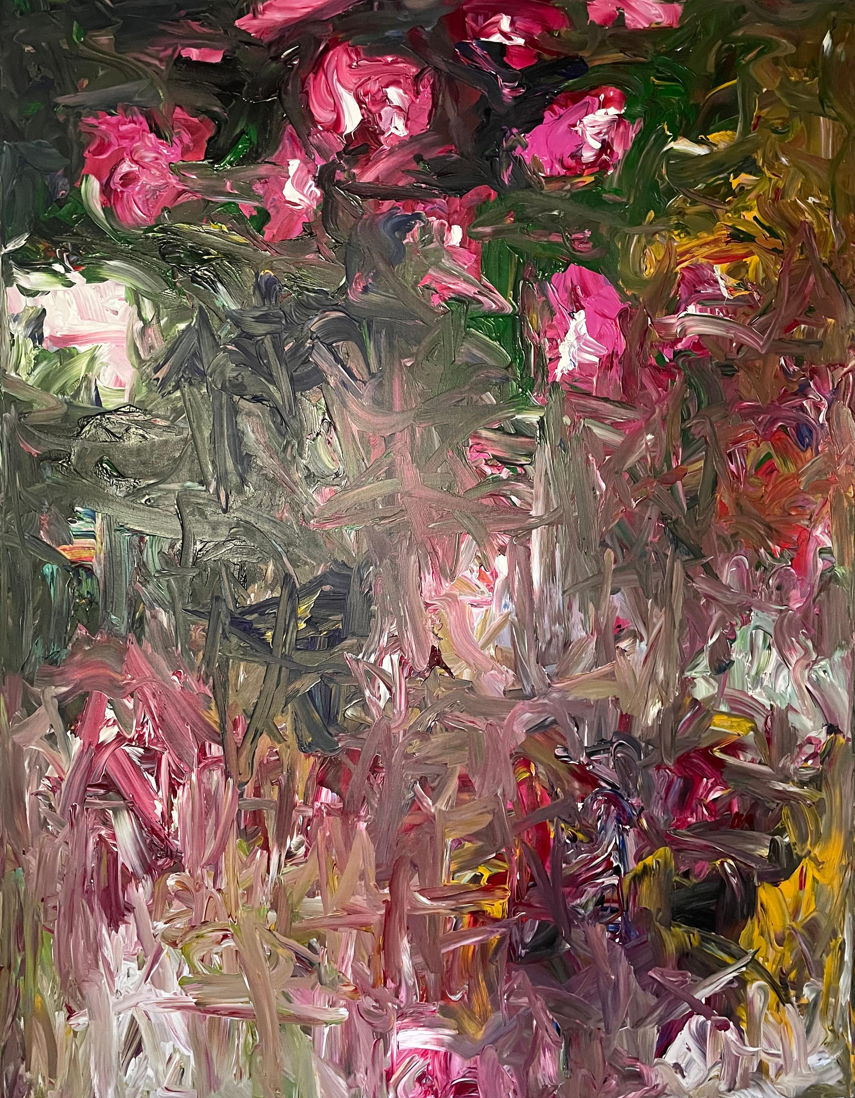 Md Tokon - Dal mio giardino 1, Pittura 2022