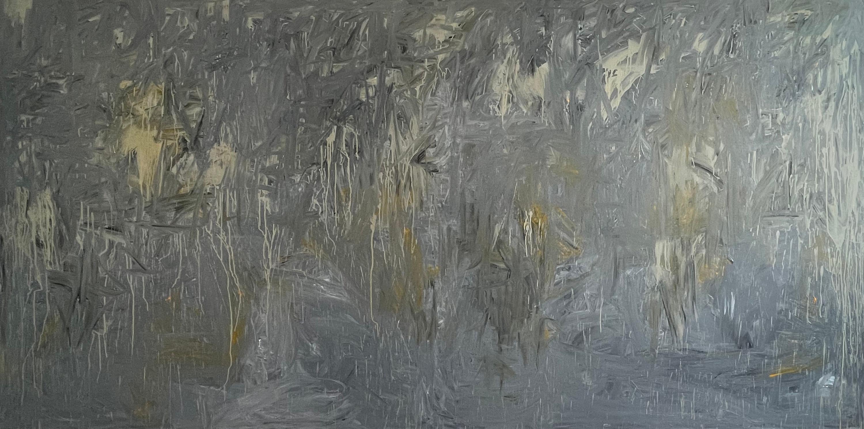 Collection: Beyond the Horizon
Acrylic on canvas
Signed

Md Tokon's style has reflected the art of American Abstract Expressionists. Md Tokon spent his early years in Jhenidah and Dhaka. The physicality and immediacy of his paintings are inspired