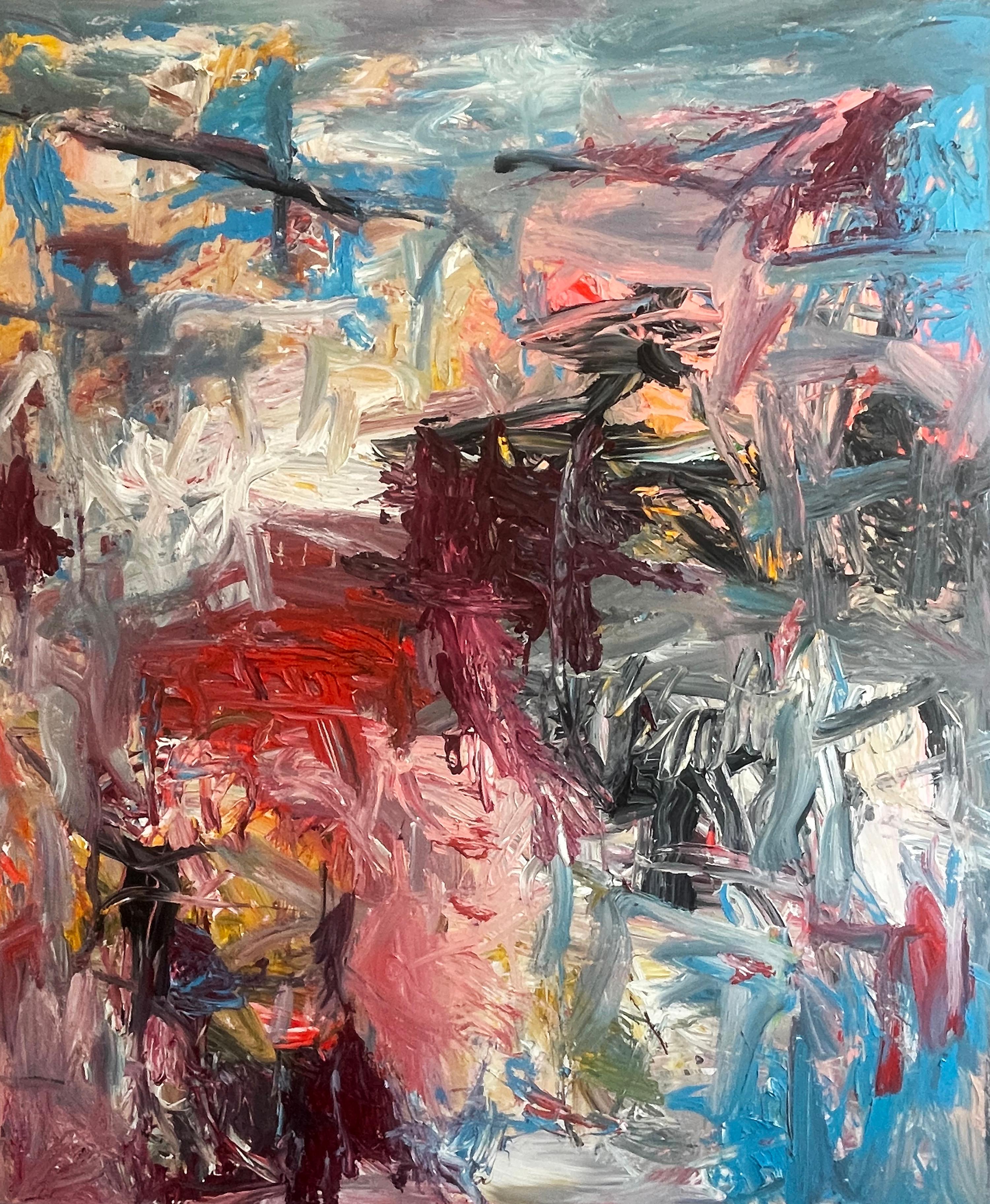 Collection: Beyond the Horizon
Acrylic on canvas

Md Tokon's style has reflected the art of American Abstract Expressionists. Md Tokon spent his early years in Jhenidah and Dhaka. The physicality and immediacy of his paintings are inspired moments