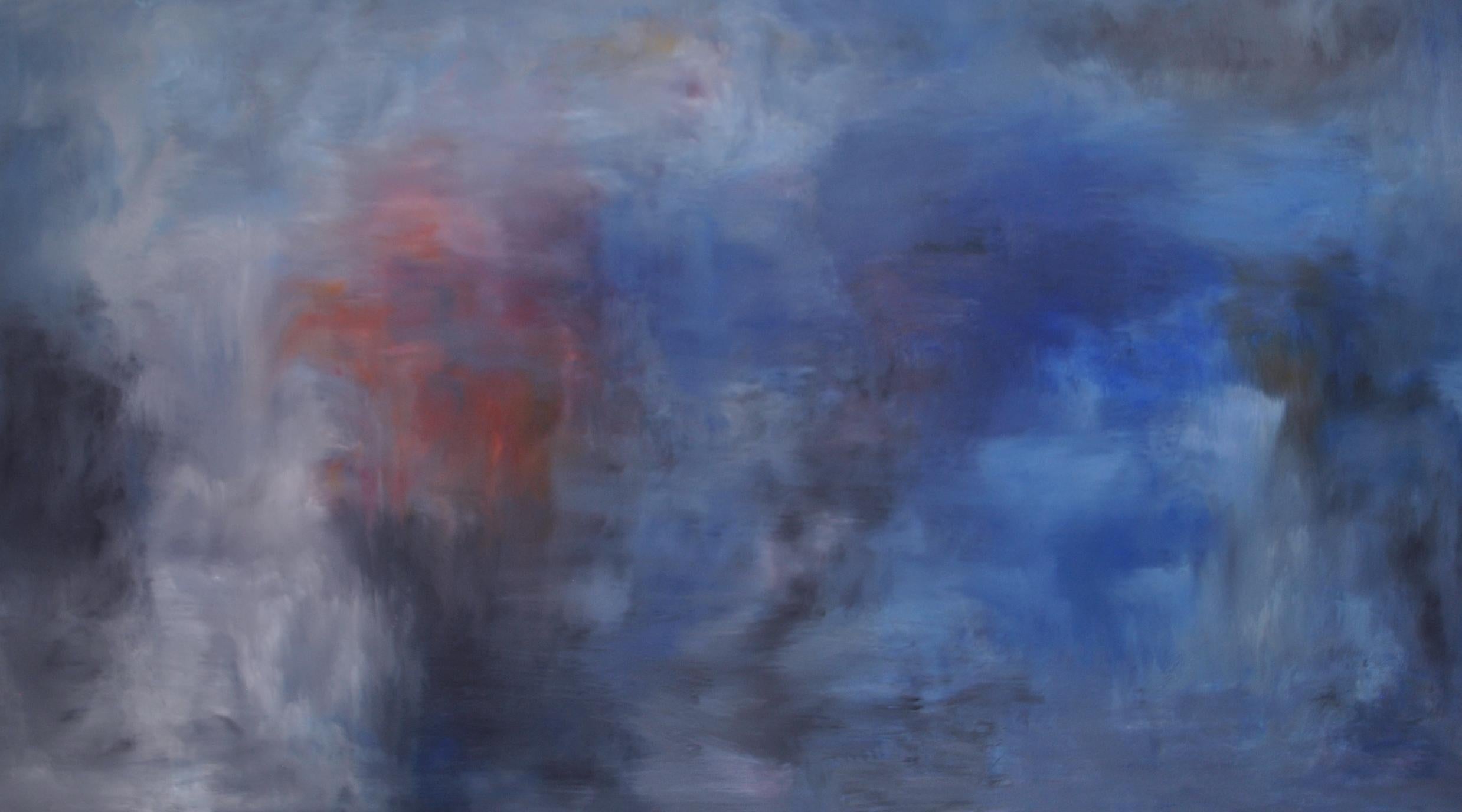 Md Tokon - Music of Clouds, peinture 2019