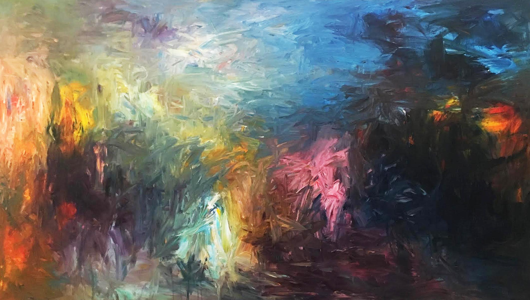 Md Tokon - Musica nel Giardino Segreto, Pittura 2012