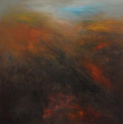 Md Tokon - Myth, Mountain & Sky 1, Painting 2015