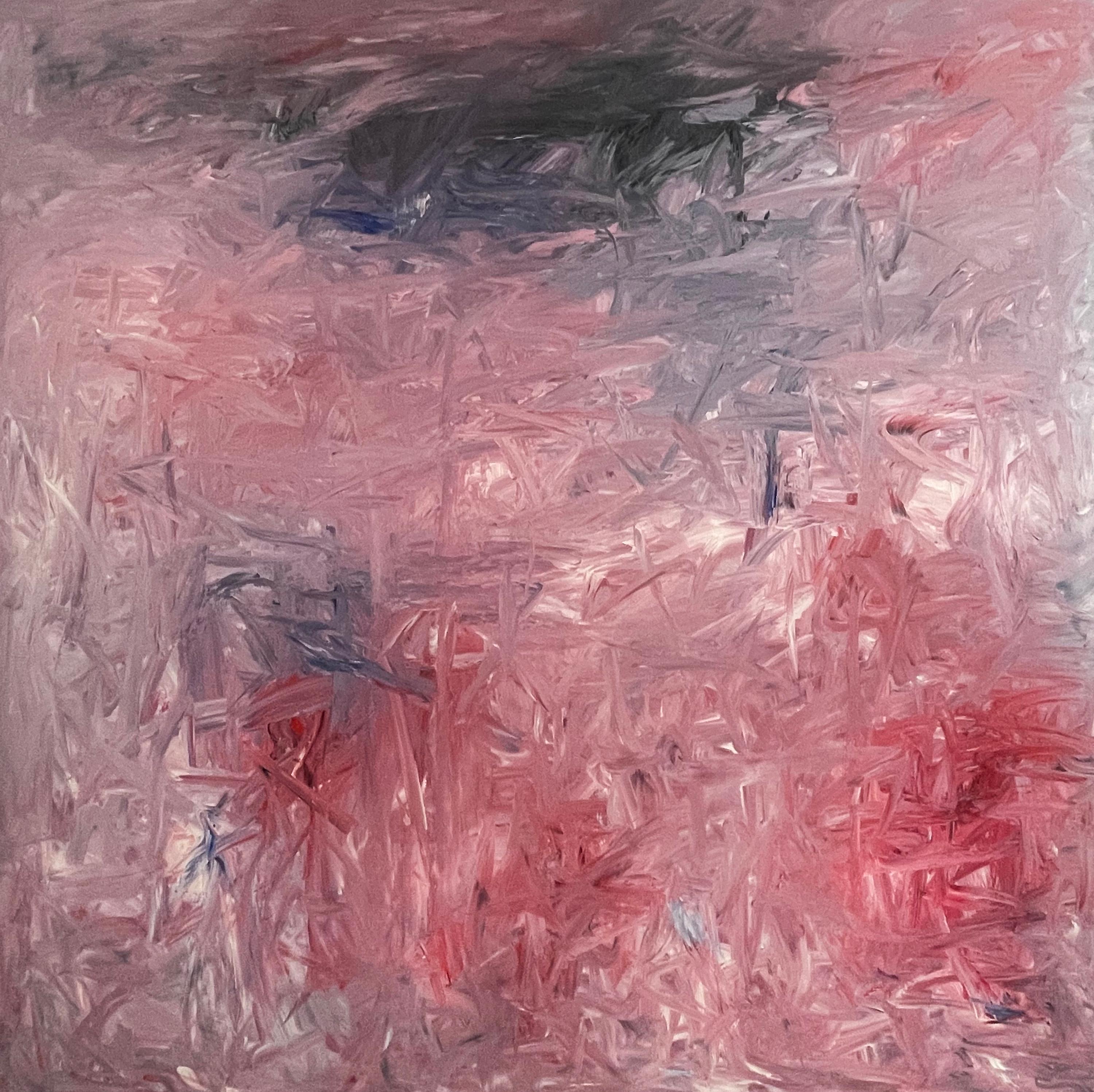 Md Tokon - Pink Cloud, Painting 2022