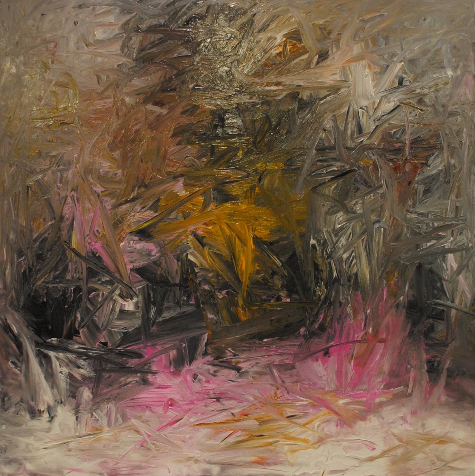 Collection: Earth
Acrylic on canvas

Md Tokon's style has reflected the art of American Abstract Expressionists. Md Tokon spent his early years in Jhenidah and Dhaka. The physicality and immediacy of his paintings are inspired moments of deep