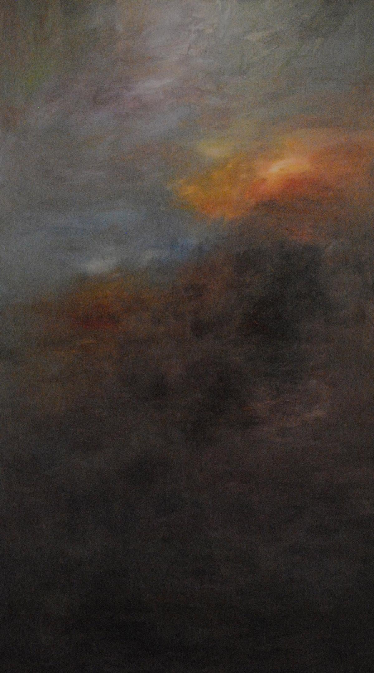 Md Tokon - Misty Morning, Painting 2014