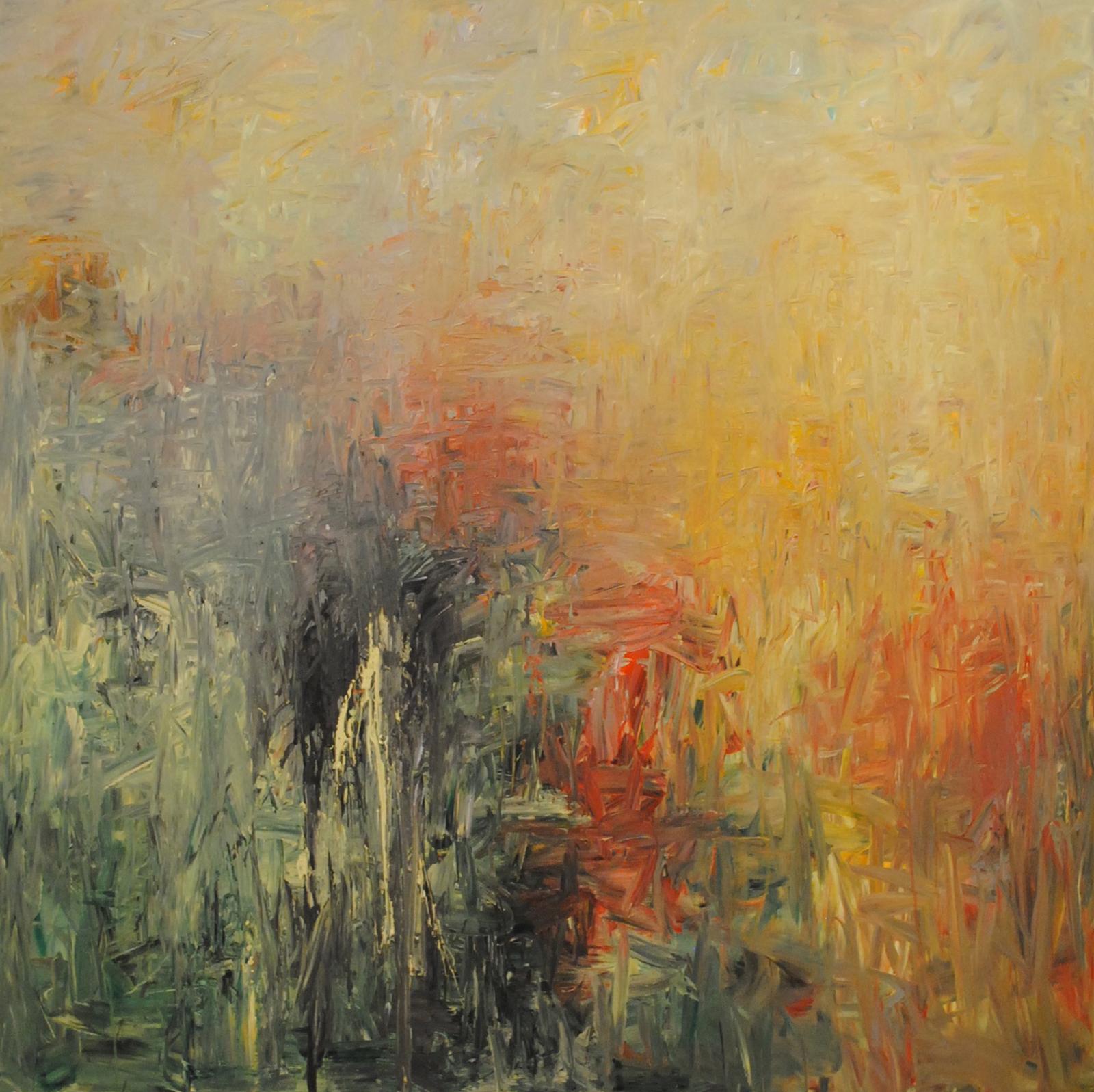 Md Tokon - Rain in the Autumn, Painting 2015