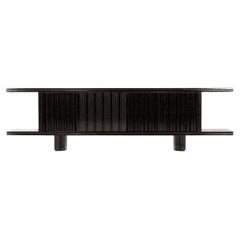 MDF and Melamin Black Marino Sideboard by Pulpo
