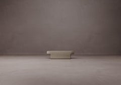 MDF and Upholstered Bitta Bench by Dainelli Studio Atelier