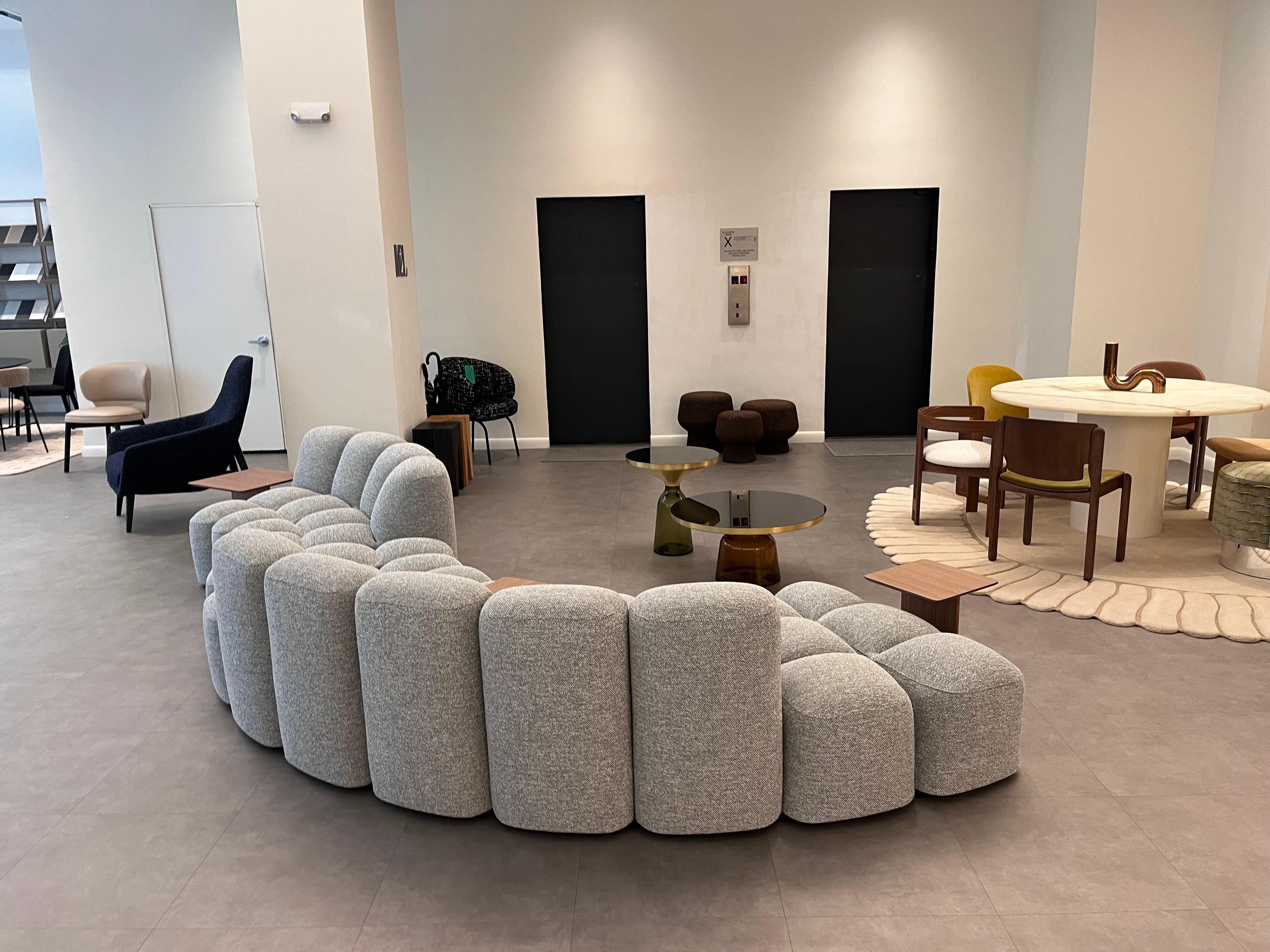 Italian MDF Italia Array Sofa by Snøhetta in STOCK For Sale