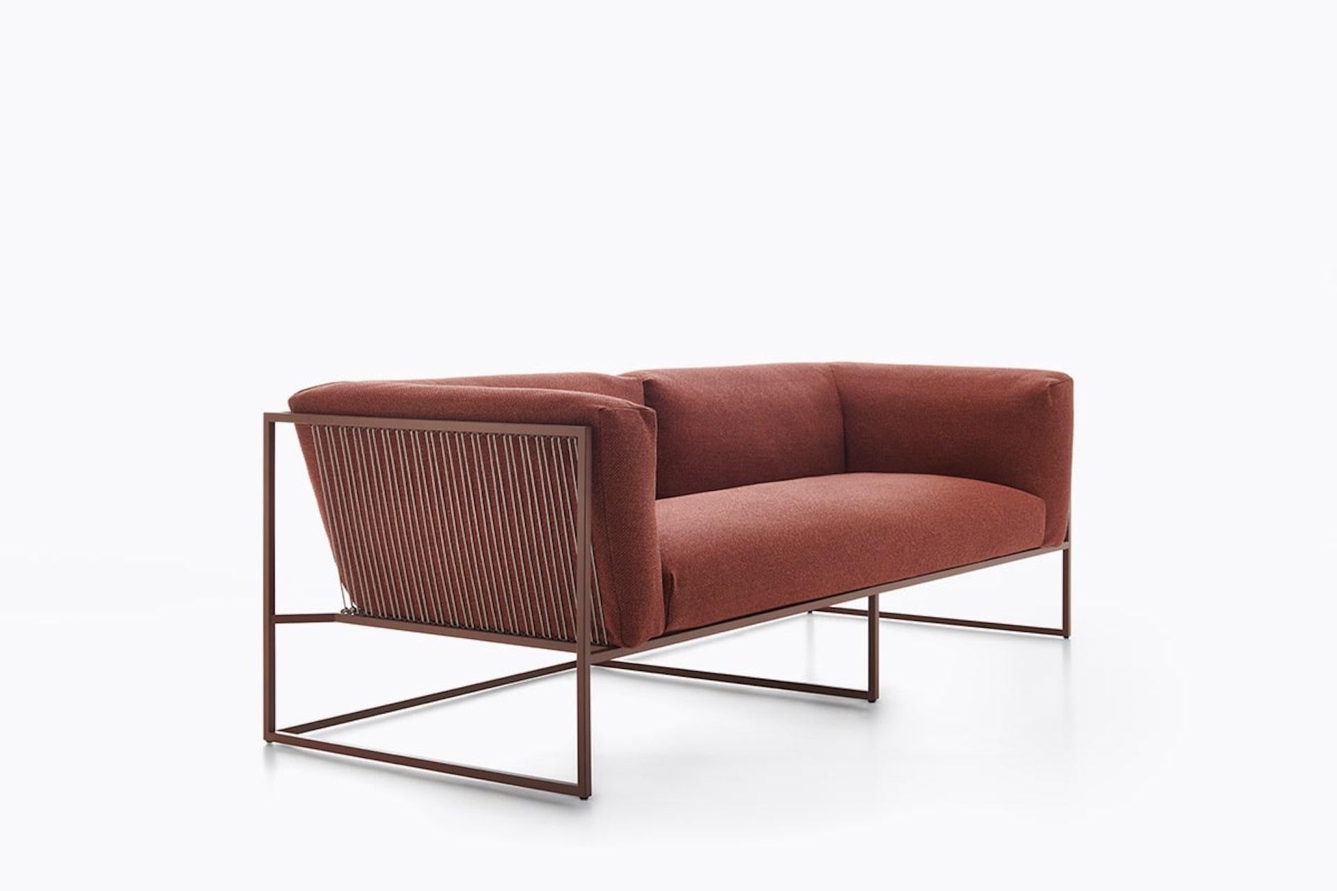 Contemporary MDF Italia Customizable ARPA Outdoor or Indoor Sofa by Ramón Esteve For Sale