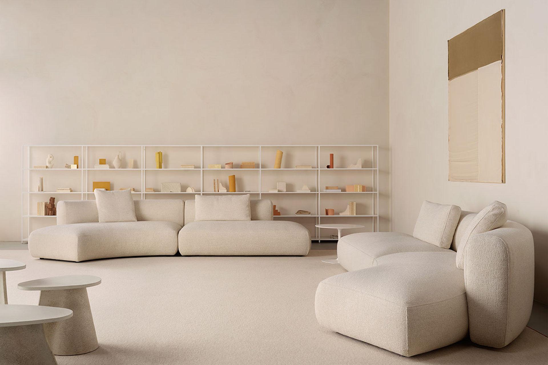 MDF Italia Customizable Cosy Modular Sofa by Francesco Rota For Sale 9