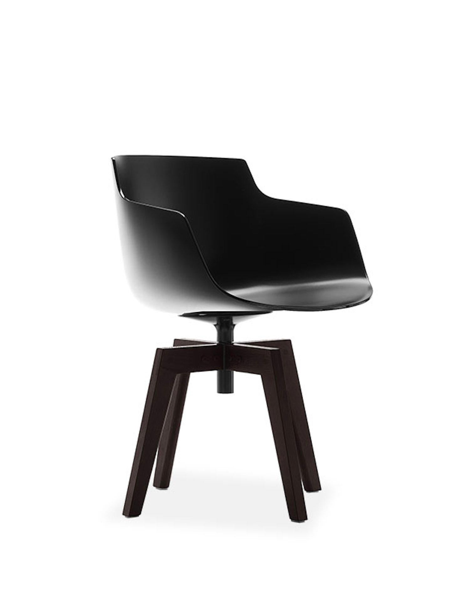 MDF Italia Customizable Flow Slim Chair by Jean Marie Massaud For Sale 2