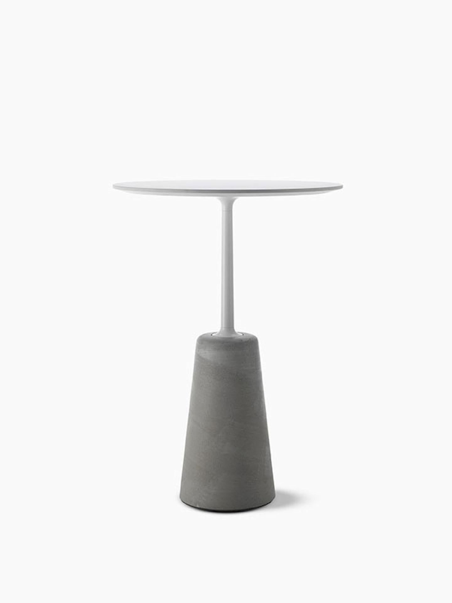 MDF Italia Table Rock ovale personnalisable pour l'intérieur ou l'extérieur par Jean-Marie Massaud en vente 9