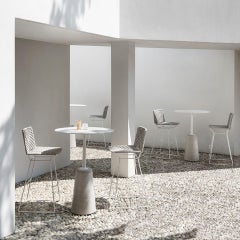 MDF Italia personalizzabile per interni o esterni ROCK  TAVOLA di Jean-Marie Massaud