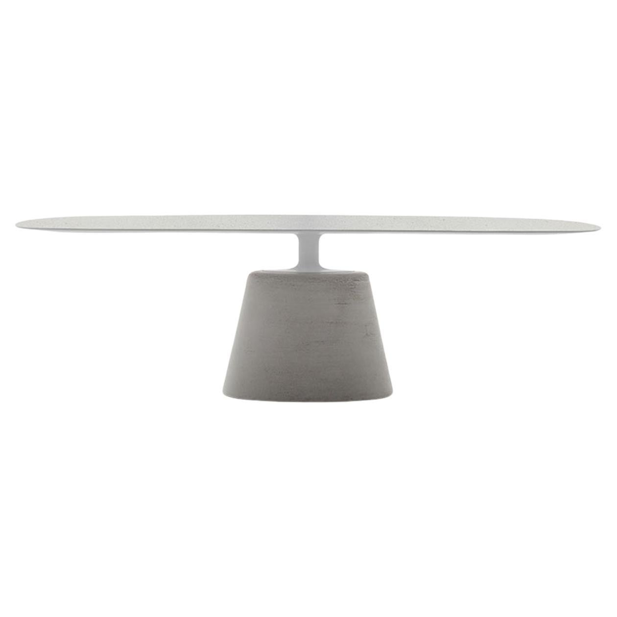 MDF Italia Customizable Indoor or Outdoor ROCK TABLE MAXI by Jean Marie Massaud