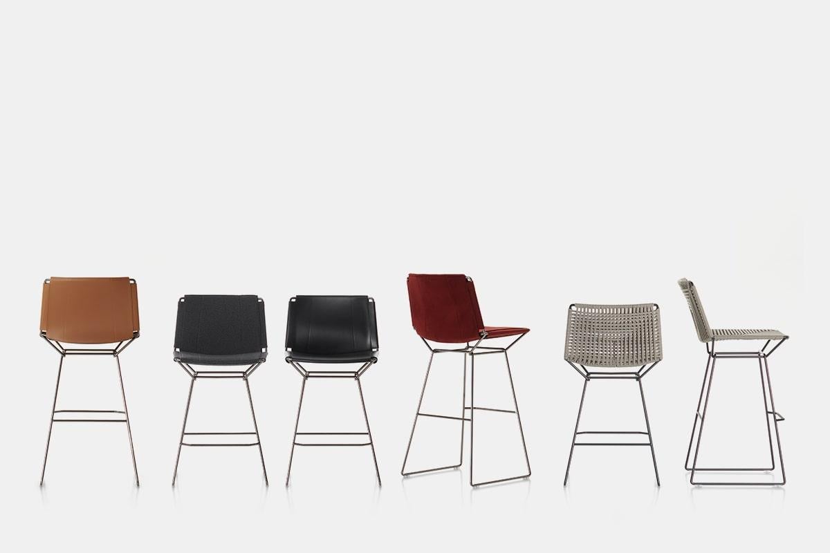 XXI secolo e contemporaneo Sgabello Neil personalizzabile MDF Italia di Jean-Marie Massaud in vendita