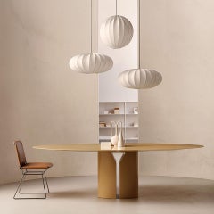 MDF Italia Customizable NVL Round Table by Jean Nouvel