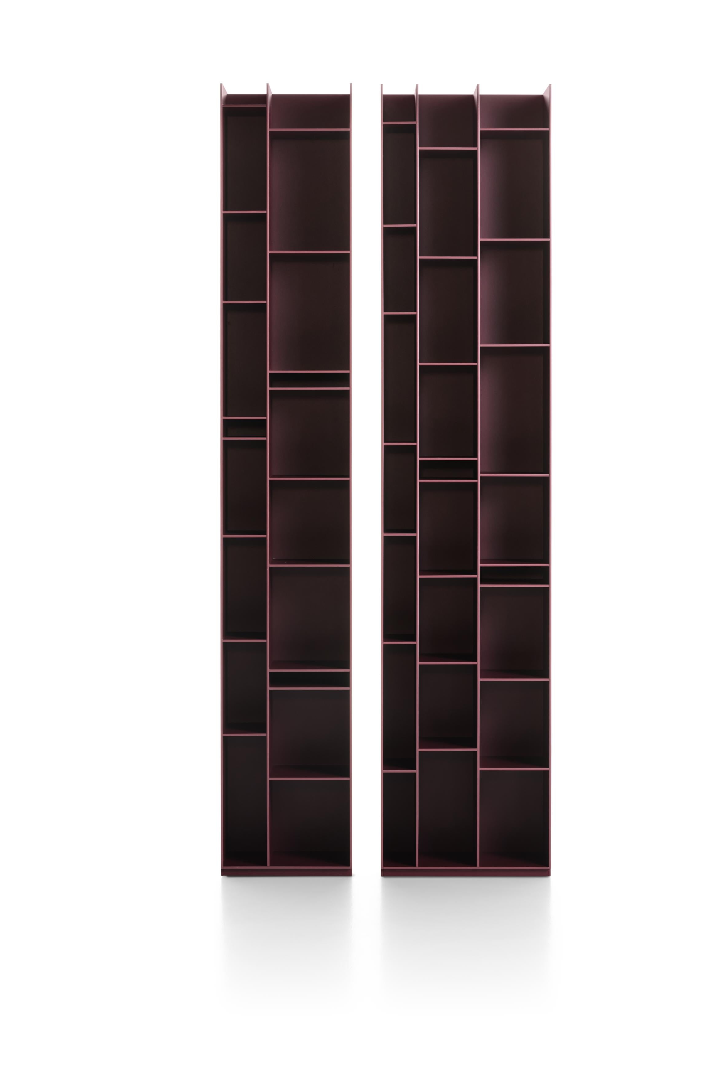 MDF Italia Customizable Random Bookcase by Neuland Industriede For Sale 11