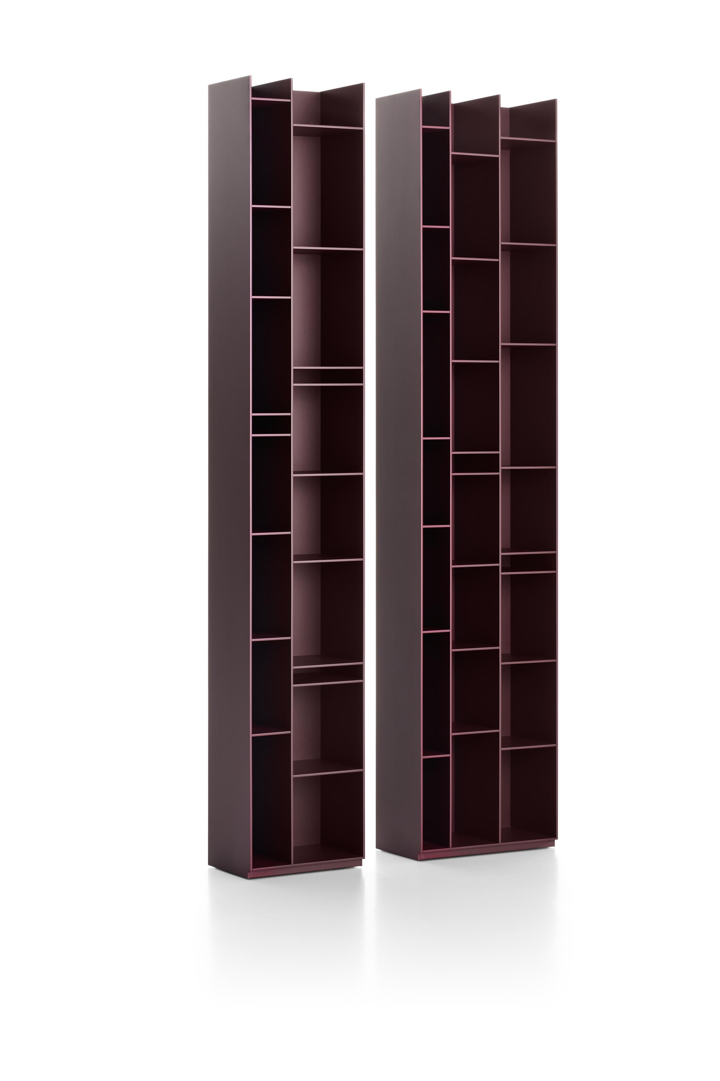 MDF Italia Customizable Random Bookcase by Neuland Industriede For Sale 12
