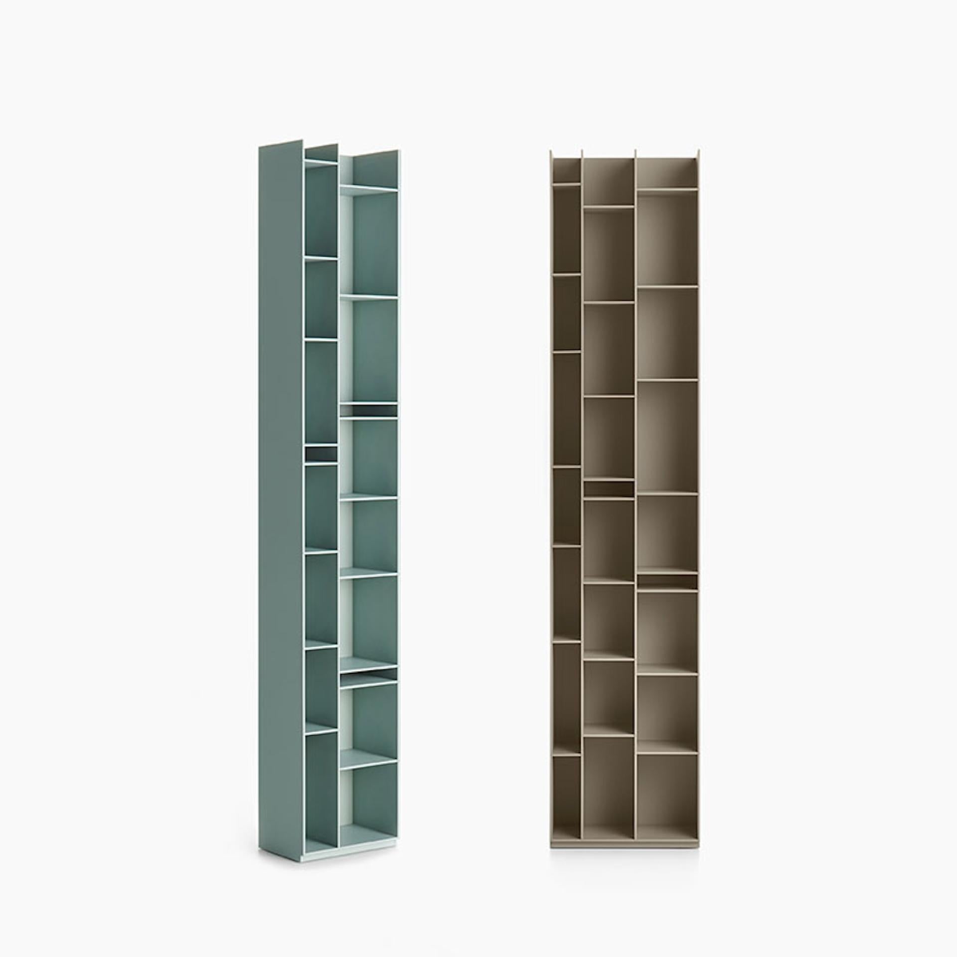 MDF Italia Customizable Random Bookcase by Neuland Industriede In New Condition For Sale In New York, NY