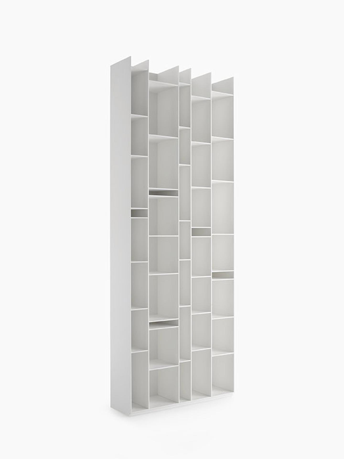 Contemporary MDF Italia Customizable Random Bookcase by Neuland Industriede For Sale