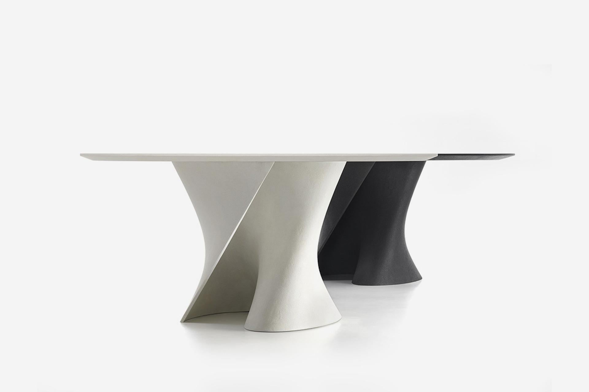 Contemporary MDF Italia Customizable S Table by Xavier Lust For Sale