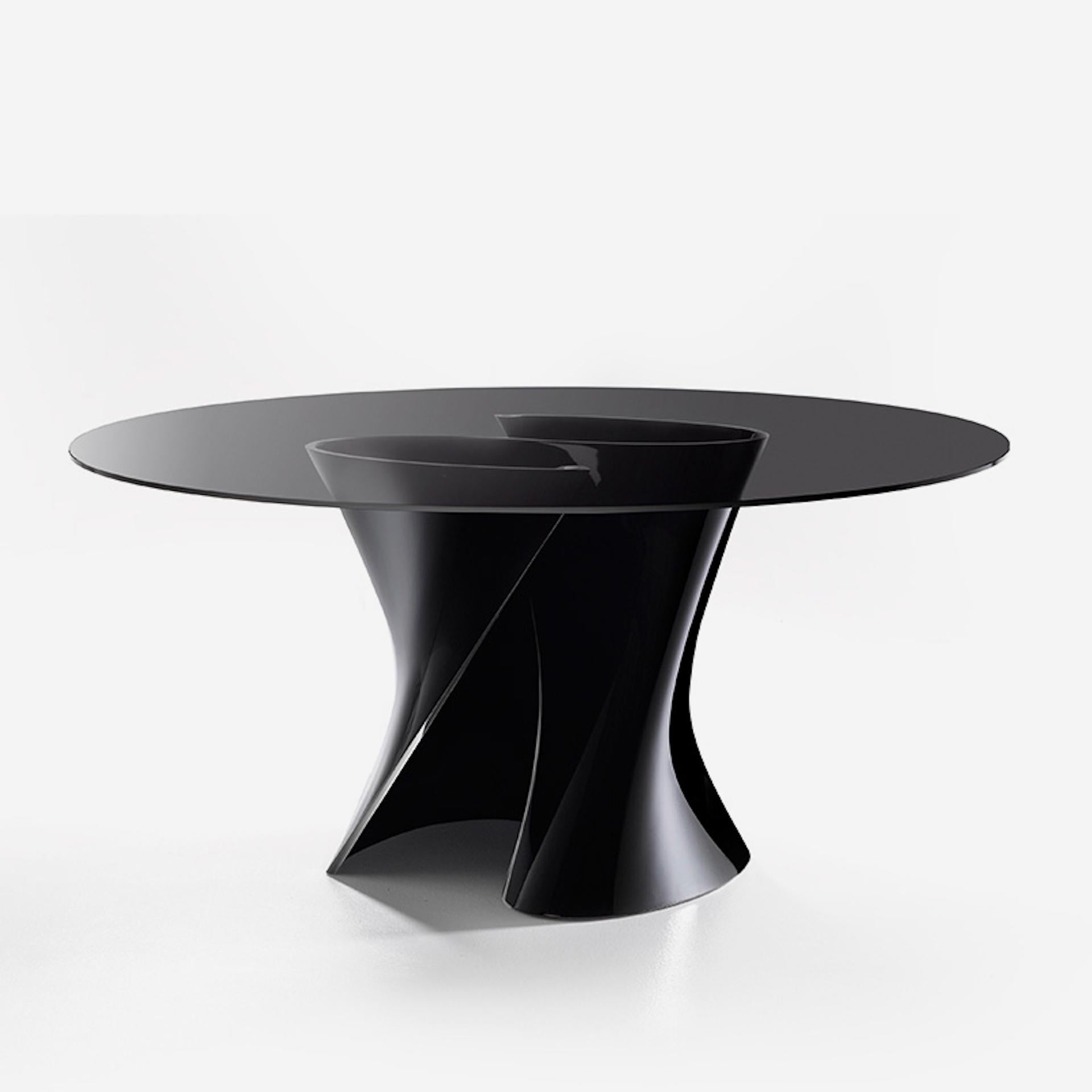 Glass MDF Italia Customizable S Table by Xavier Lust For Sale