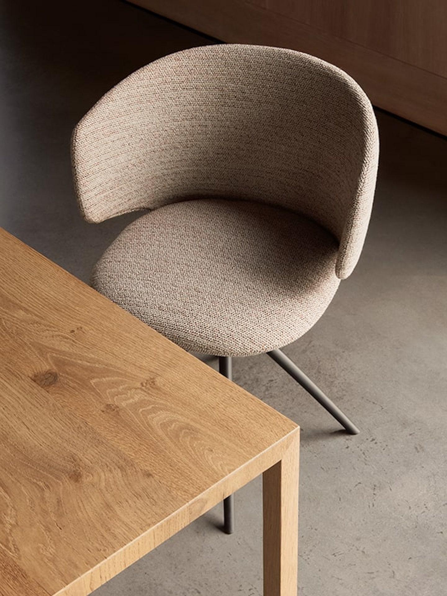 Contemporary MDF Italia Customizable Universal Swivel Chair by Jean Marie Massaud For Sale